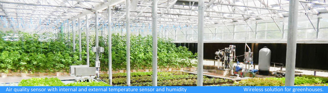 air quality for smart greenhouse