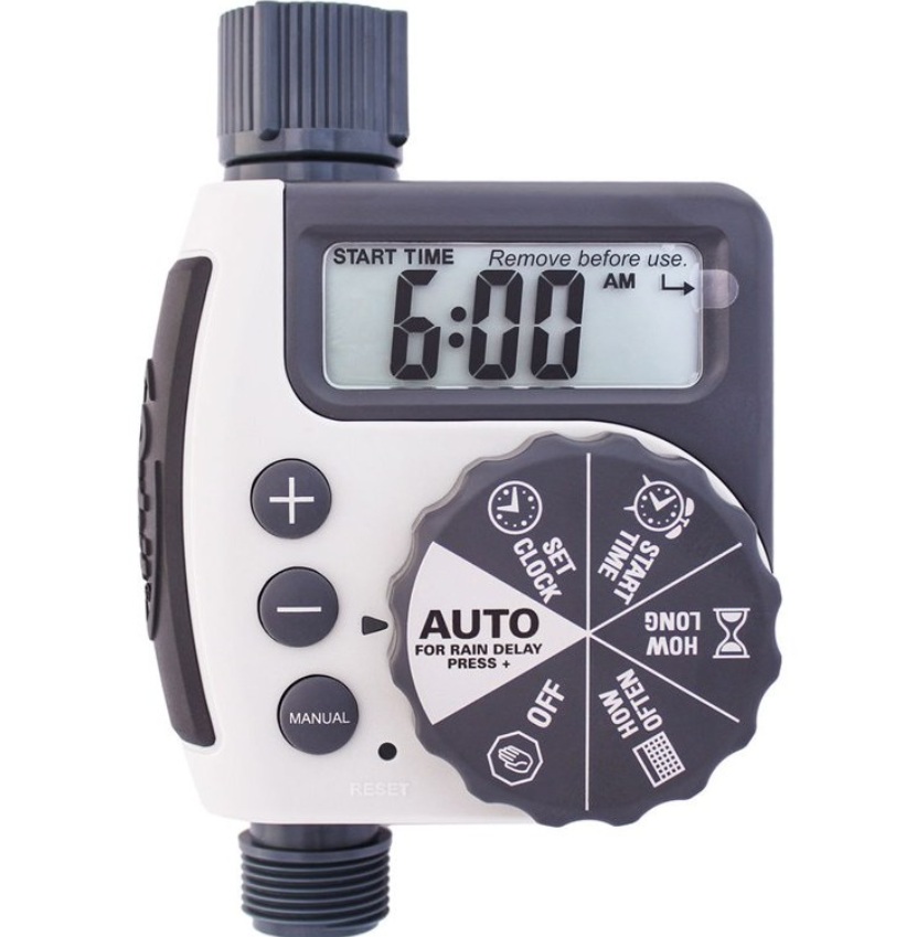 آبیاری اتوماتیک اوربیت، تایمر، شیربرقی آبیاری